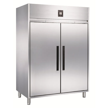 Glacian Stainless Steel Upright 2 Door Fridge 1170L GUC1140