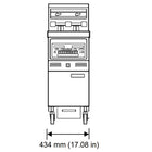 Henny Penny 18.3L GVE Series Single Well Open Fryer GVE 071