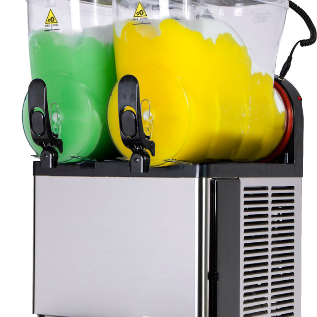 GBG Granitime Granita Machine 2 x 12L bowl 400mm x 480mm x 820mm