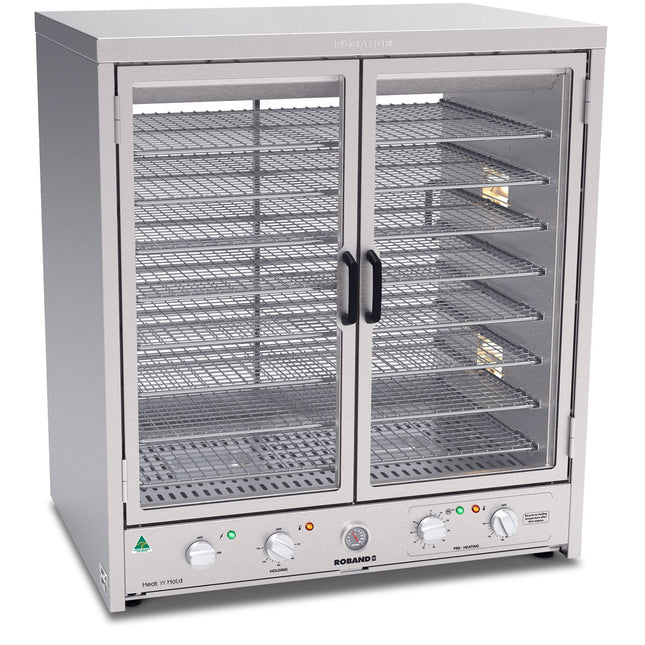 Roband Heat ‘n’ Hold Food Warmer - Sliding Glass on Display Side