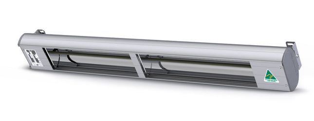 Roband HUE825 825mm fabricator infra-red heating assembly, single stainless element, anodised aluminium body