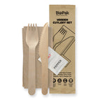 16 cm coated knife, fork, napkin, salt & Qty:400