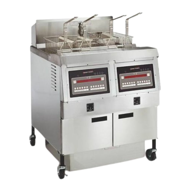 Henny Penny 320 Series Gas Auto Lift Single Well Open Fryer - OGA321-8000-JL - Main Image