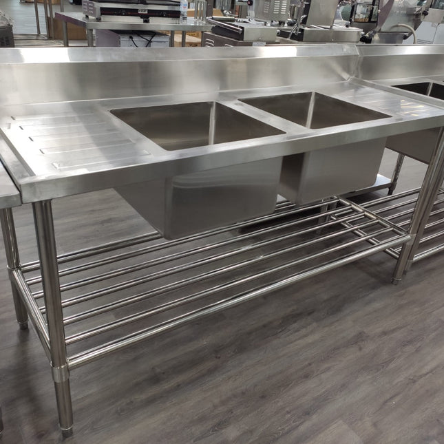Modular Systems DSB6-1200C/A double sink bench — view 2