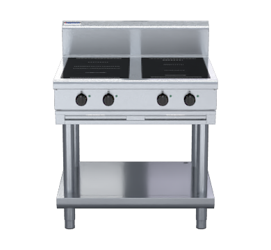Waldorf 800 Series IN8400R5F-LS - 900mm Electric Induction Cooktop - Leg Stand