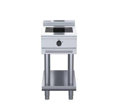 Waldorf 800 Series INL8100R3-LS - 450mm Electric Induction Cooktop Low Back Version - Leg Stand
