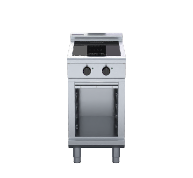 Waldorf 800 Series INL8200F-CB - 450mm Electric Induction Cooktop Low Back Version - Cabinet Base