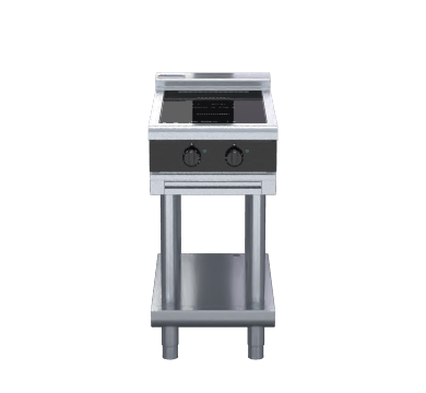 Waldorf Bold INLB8200R3-LS - 450mm Electric Induction Cooktop Low Back Version - Leg Stand