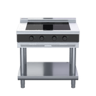 Waldorf Bold INLB8400F-LS - 900mm Electric Induction Cooktop Low Back Version - Leg Stand