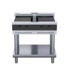 Waldorf Bold INLB8400R3F-LS - 900mm Electric Induction Cooktop Low Back Version - Leg Stand