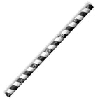 10mm jumbo paper straw Qty:2,500 / black stripe
