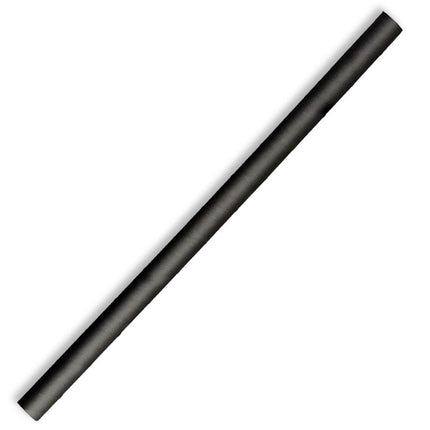 BioPak JP-PBS-10X197-B 10mm jumbo paper straw black