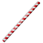 BioPak JP-PBS-10X197-RS 10mm jumbo paper straw red stripe
