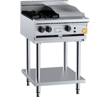 K+ Combination Two Open Burners Plus 300mm Grill Plate LPG
