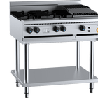 K+ Combination Four Open BurnersPlus  300mm Char Grill On Stand LPG