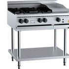 K+ Combination Four Open Burners Plus 300mm Grill Plate Natural Gas