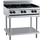 K+ Six Burner Boiling Top Cooktop Open Burner on Stand LPG