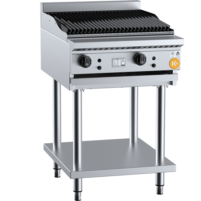 K+ 600mm Char Broiler Char Grill On Stand LPG