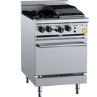 K+ Two Open Burner Oven With 300mm Char Grill Natural Gas