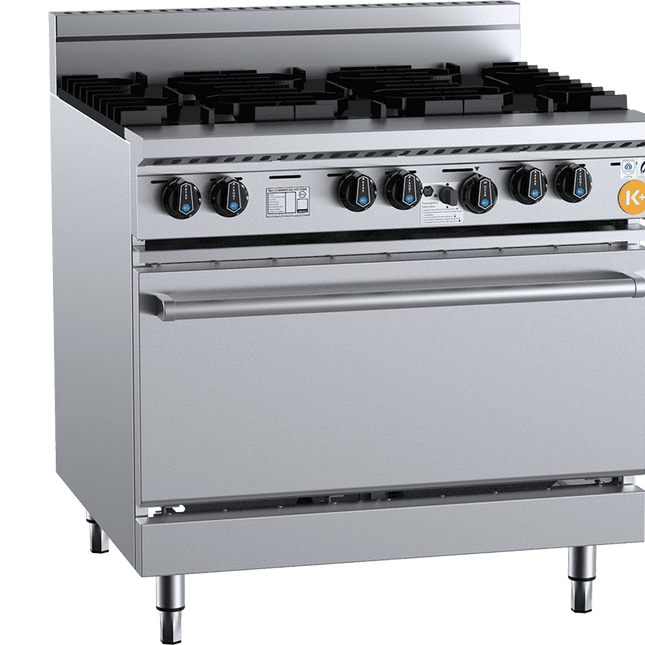 K+ Six Burner Oven Natural Gas