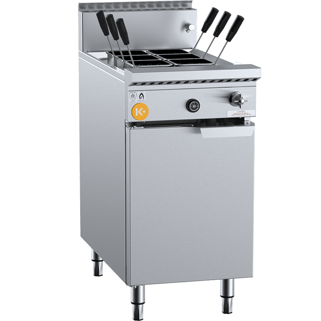 K+ Six Baskets Pasta Cookers Free Standing Natural Gas