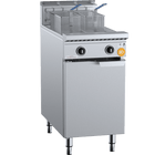 K+ Two 13.5L Split Pan Two Baskets Twin Chamber Turbo Deep Fryer Natural Gas
