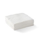 BioPak L-B/CNCE-W 2-ply corner embossed cocktail napkin white