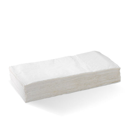 BioPak L-DN1/8-W 2-ply 1/8 fold dinner napkin white