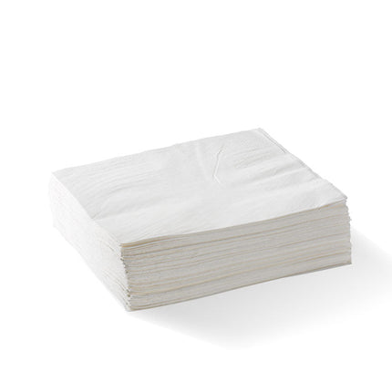 BioPak L-LN1/4-2PW 2-ply 1/4 fold lunch napkin white