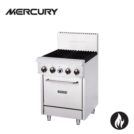 Mercury Gas 4, 32 MJ Burners, Gas Static Oven Size 490 X 415 X 355 mm, Rack Size 470 X 560 mm, 2 Racks M24S-4F