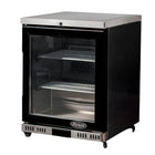 Atosa Underbench Single Glass Door Freezer MBC24FG