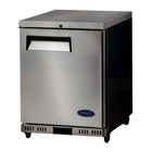 Atosa 105L Underbench Singe Solid Door Freezer MBC24F