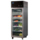 Atosa Top Mounted Single Glass Door Freezer MCF8601