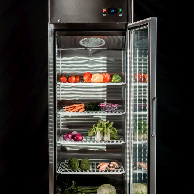 Atosa Top Mounted Single Glass Door Fridge MCF8604