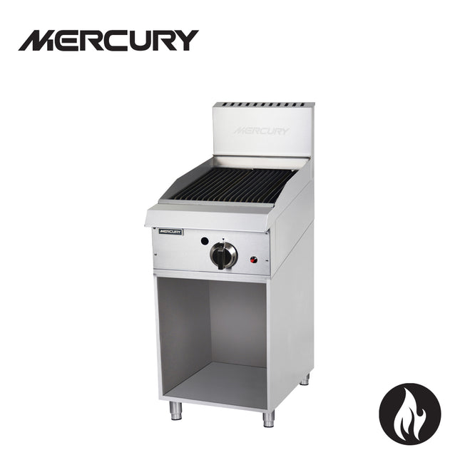Mercury Gas 1 'U' Shape Burner Griddle 377 X 510 mm On Stand MCN-15-FR