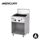 Mercury Gas 2 'U' Shape Burners Griddle  610 X 510 mm On Stand MCN-24-FR