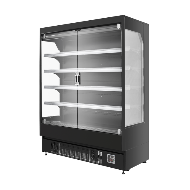 AG Equipment MSD1300 open display fridge — view 2