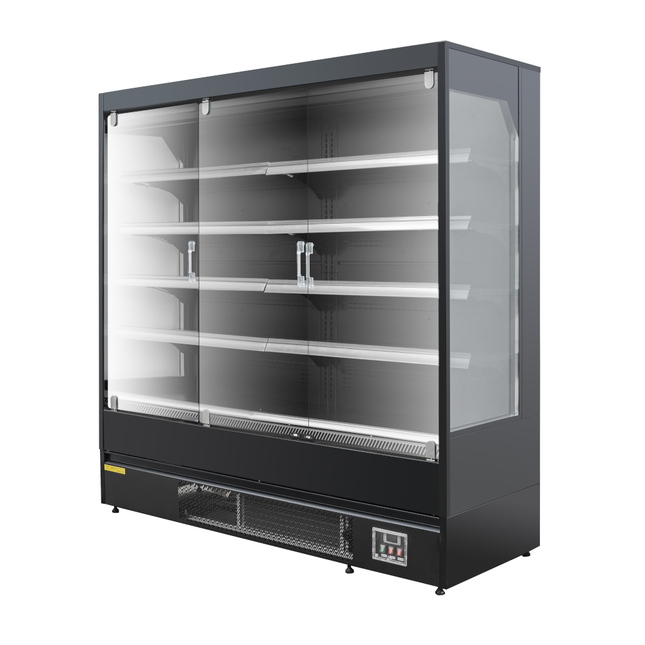 AG Equipment MSD2000 open display fridge — view 2