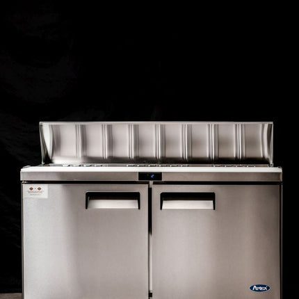 Atosa Double Door Sandwich Prep Table Refrigerator MSF8302