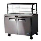 Atosa 2 Door Sandwich Bar With Glass Canopy 1225Mm MSF8302G