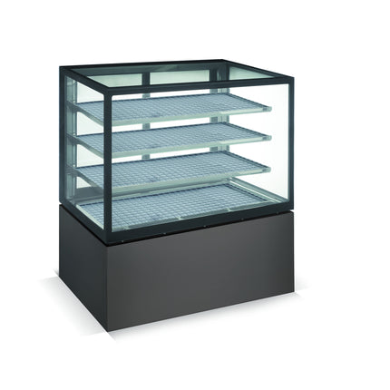 Anvil 900mm 4 Tier Square Glass Hot Food Display NDHV4730
