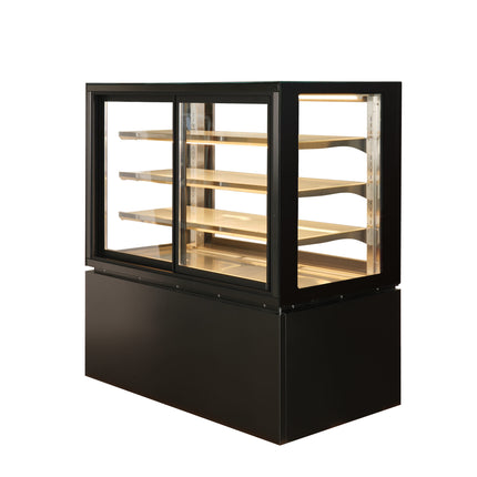 Anvil 1200mm 4 Tier Square Glass Self Service Cake Display NDSV4740SS