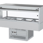 Woodson 4 Module Square Glass Cold Food Display W.CFSQ24