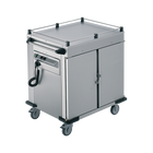 Rieber NORM-II-0 - 2 x Heated Cabinets Mobile Food Transport Trolley