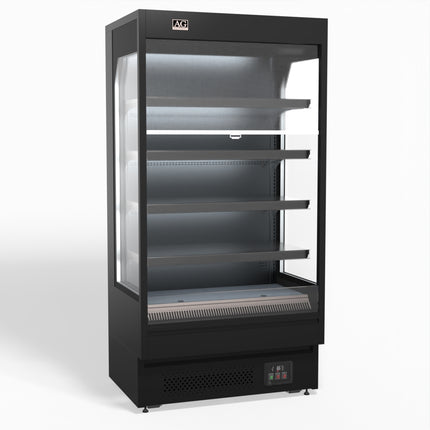AG Equipment 1000mm 440L Open Display Fridge OMS1000