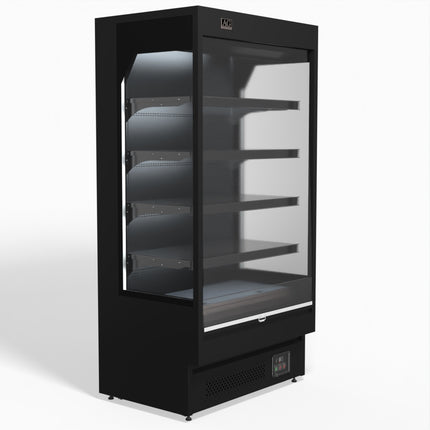 AG Equipment 1000mm 440L Open Display Fridge OMS1000
