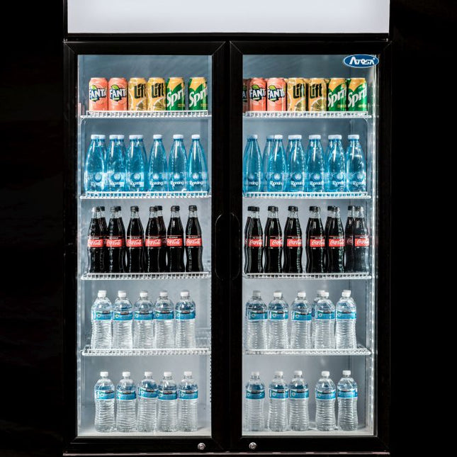 Atosa P1000WB-A upright display fridge — view 2