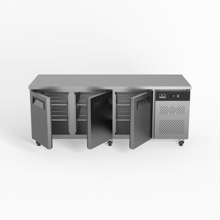 AG 580L Three Door Under Bench Fridge PAX3100TN