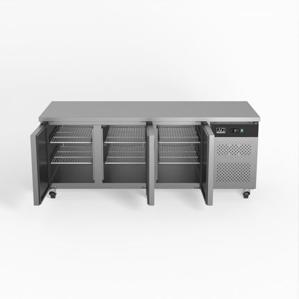 AG 580L Three Door Under Bench Fridge PAX3100TN