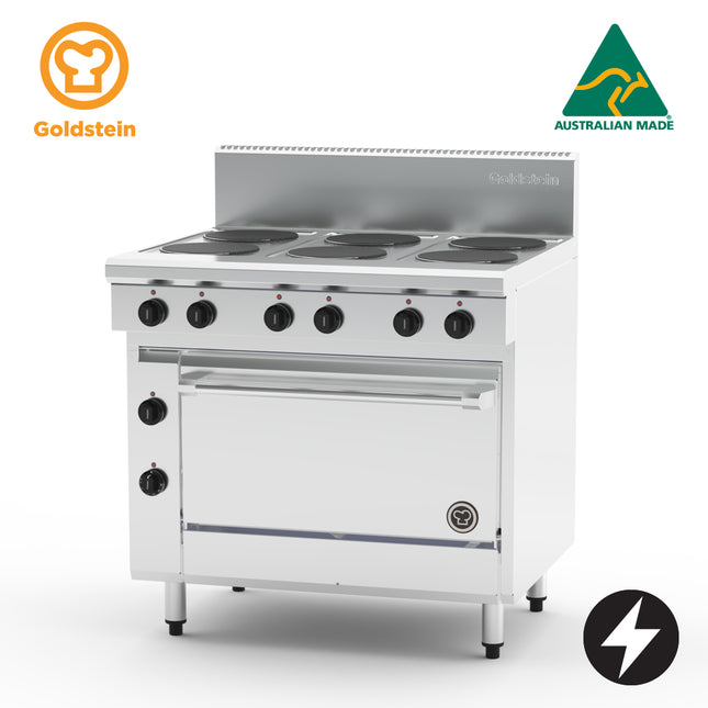 Goldstein Electric 6 X 2 Kw Solid Plates, 711 X 560 X 355 mm Oven PE6S28-X